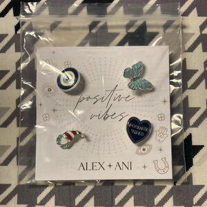 Alex & Ani Positive Vibes Enamel Pin Set